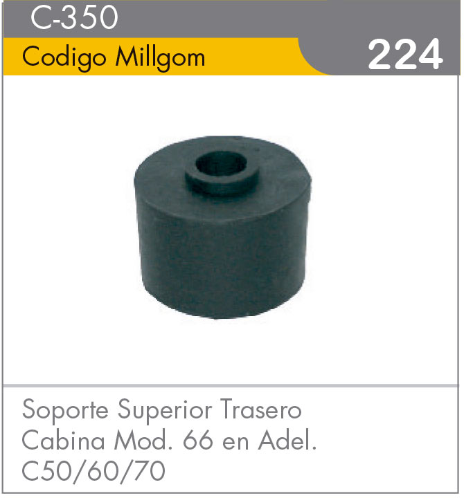 Soporte Superior Trasero de Cabina C50/60/70