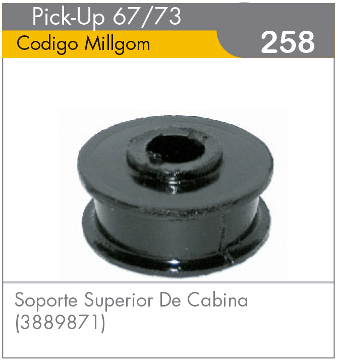 Soporte Superior de Cabina