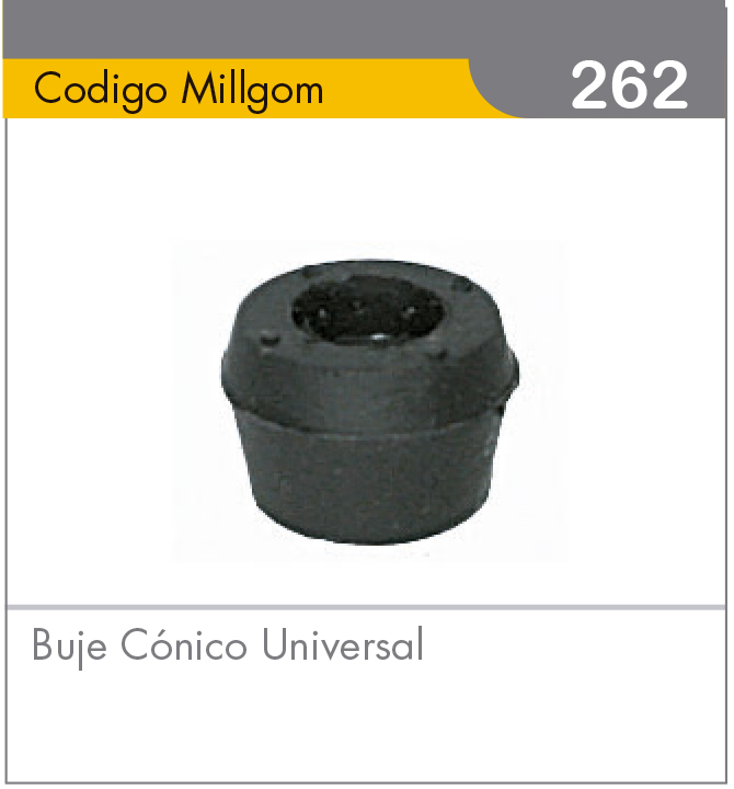 Buje Cónico Universal