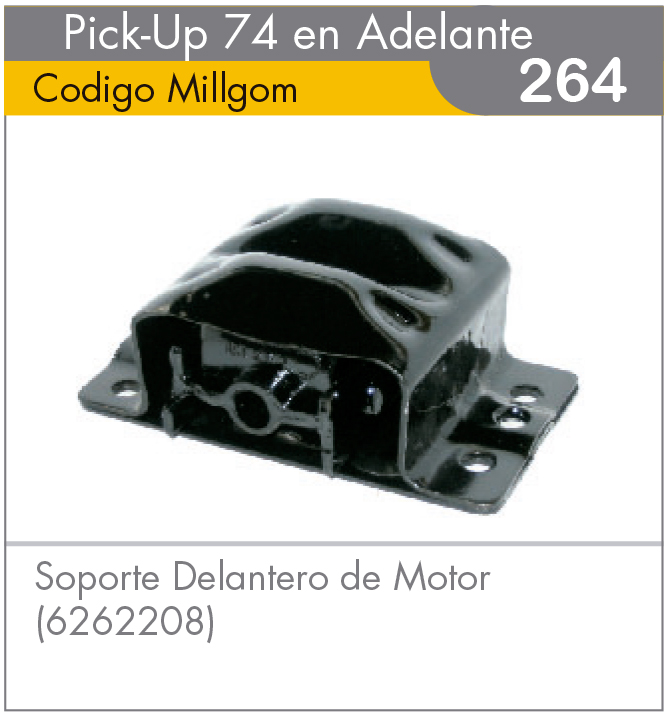 Soporte Delantero de Motor