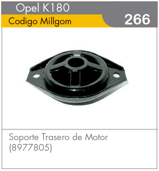 Soporte Trasero de Motor Opel K180
