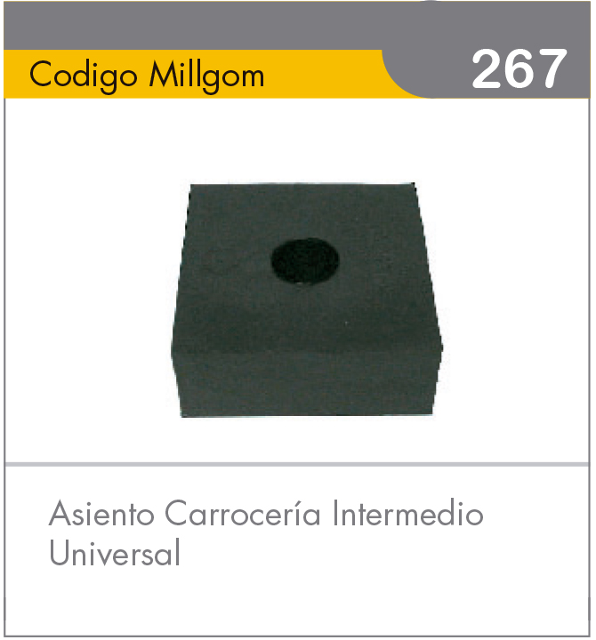 Asiento de Carrocería Intermedio