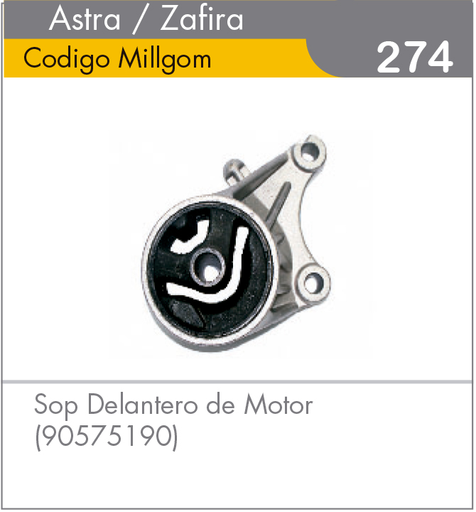 Soporte Delantero de Motor Astra/Zafira