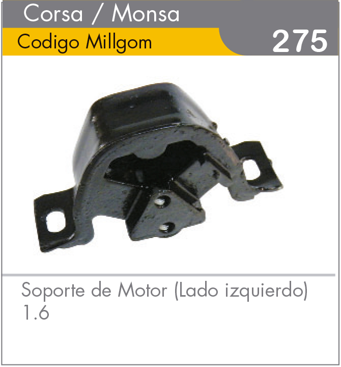 Soporte de Motor Izquierdo Corsa/Monsa 1.6