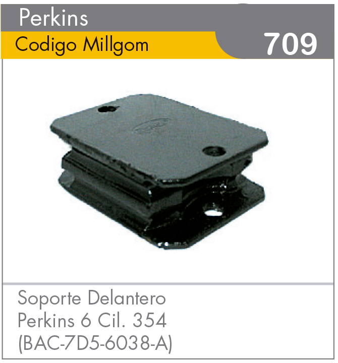 Soporte Delantero de Motor Perkins 354