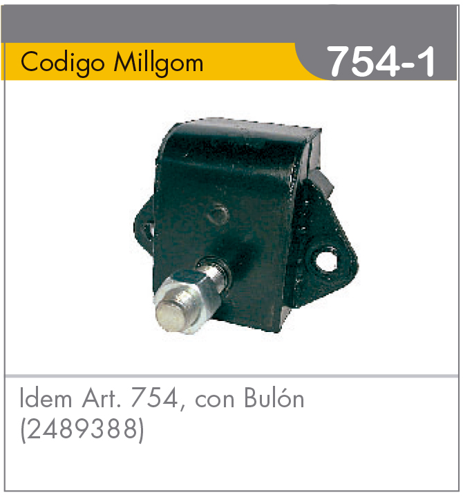 Buje de Fijación de Motor Valiant