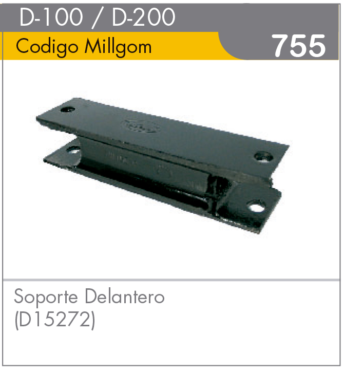 Soporte Delantero D-100/D-200 (D15272)