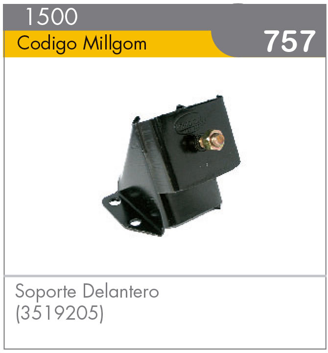 Soporte Delantero Dodge/VW (3519205)