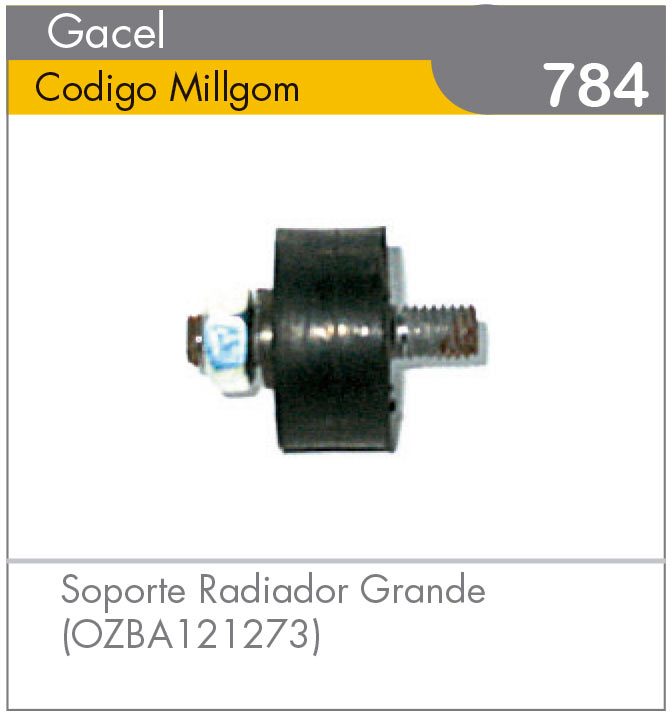 Soporte de Radiador Grande (OZBA121273)