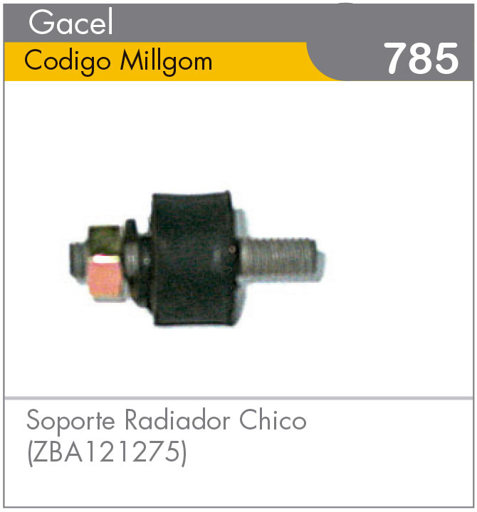Soporte de Radiador Chico (ZBA121275)