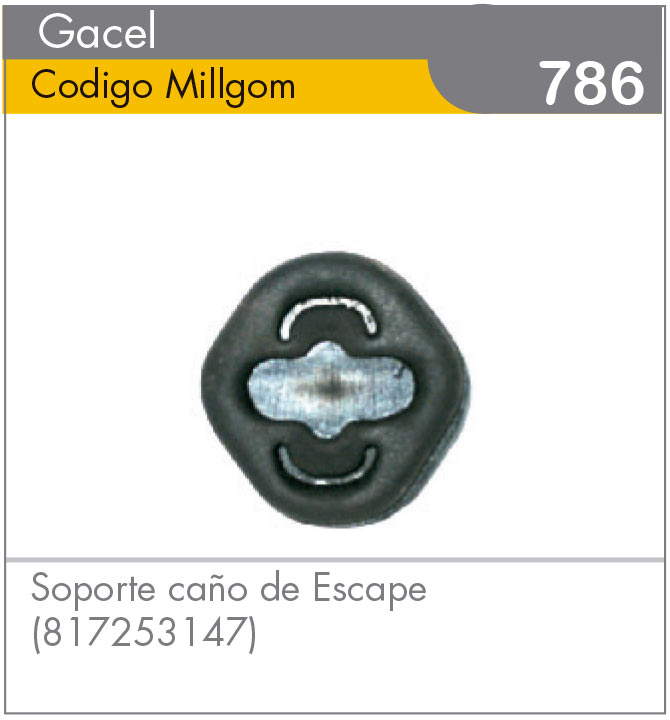 Soporte de Caño de Escape (817253147)