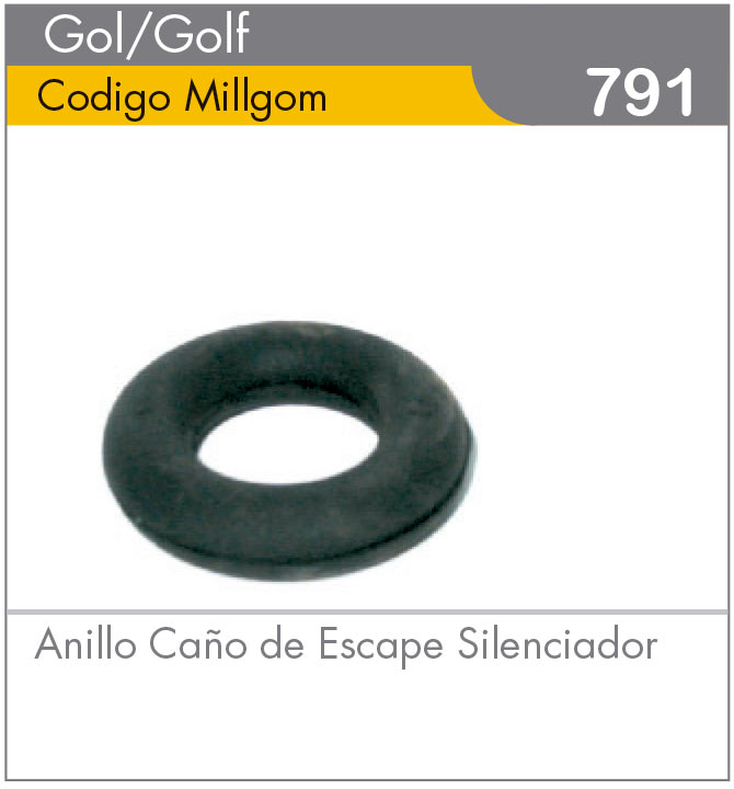 Anillo de Escape Silenciador Gol/Golf