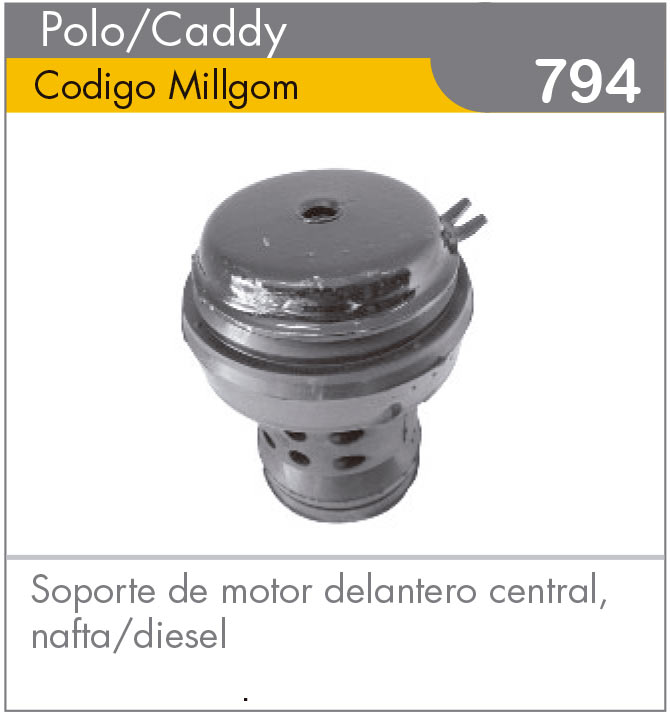 Soporte de Motor Delantero Central Polo/Caddy