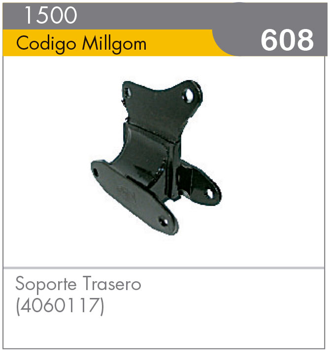 Soporte Trasero Fiat 1500/608 (406017)