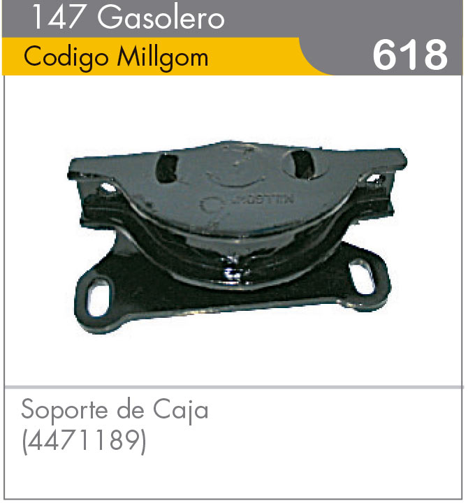 Soporte de Caja Fiat 147 Gasolero (4471189)