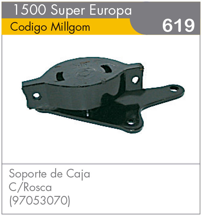 Soporte de Caja con Rosca Fiat 1500 Super Europa