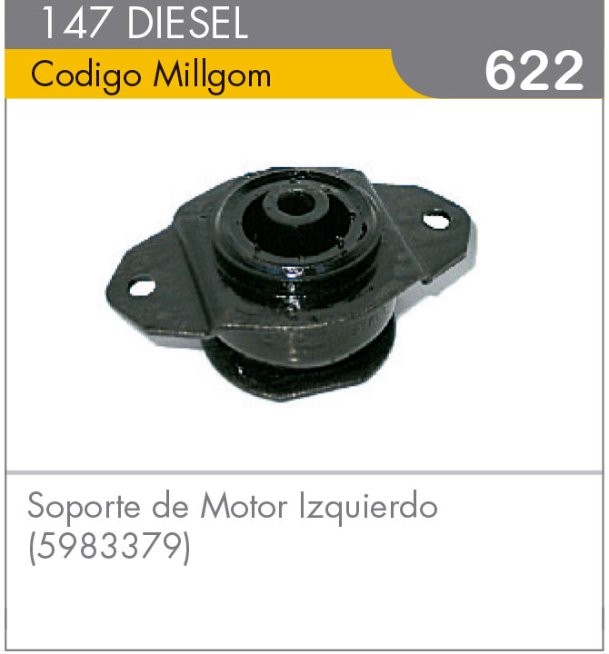 Soporte de Motor Izquierdo Fiat 147 Diesel