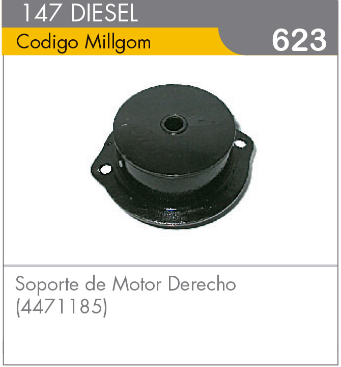 Soporte de Motor Derecho Fiat 147 Diesel (4471185)