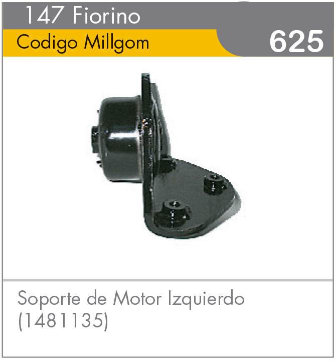Soporte de Motor Izquierdo Fiat 147 Fiorino (1481135)