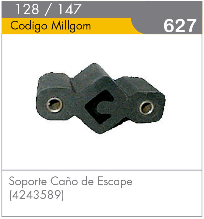 Soporte de Caño de Escape Fiat 128/147