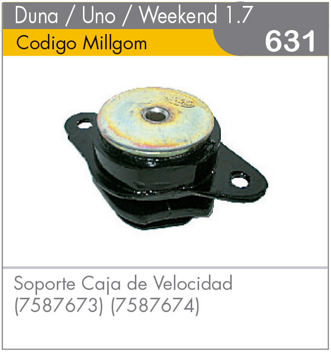 Soporte de Motor Fiat Duna/Uno