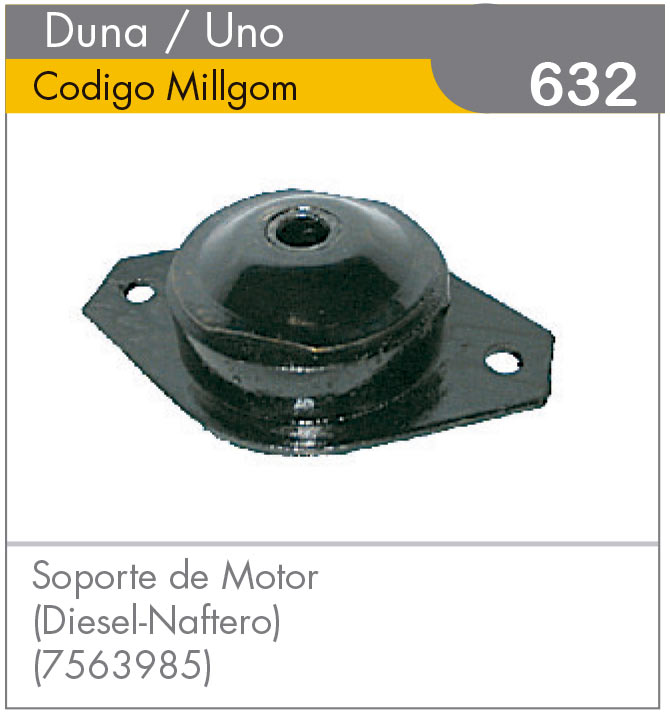 Soporte de Motor Fiat Duna/Uno