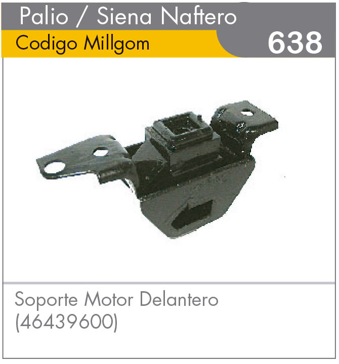 Soporte Motor Delantero Palio/Siena Naftero (46439600)