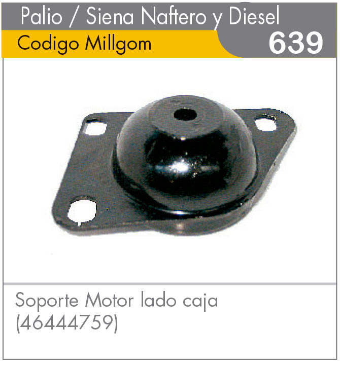 Soporte Motor Lado Caja Palio/Siena (46444759)