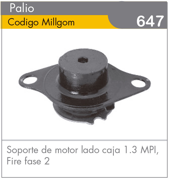 Soporte Motor Lado Caja 1.3 MPI Fire Fase 2 Palio