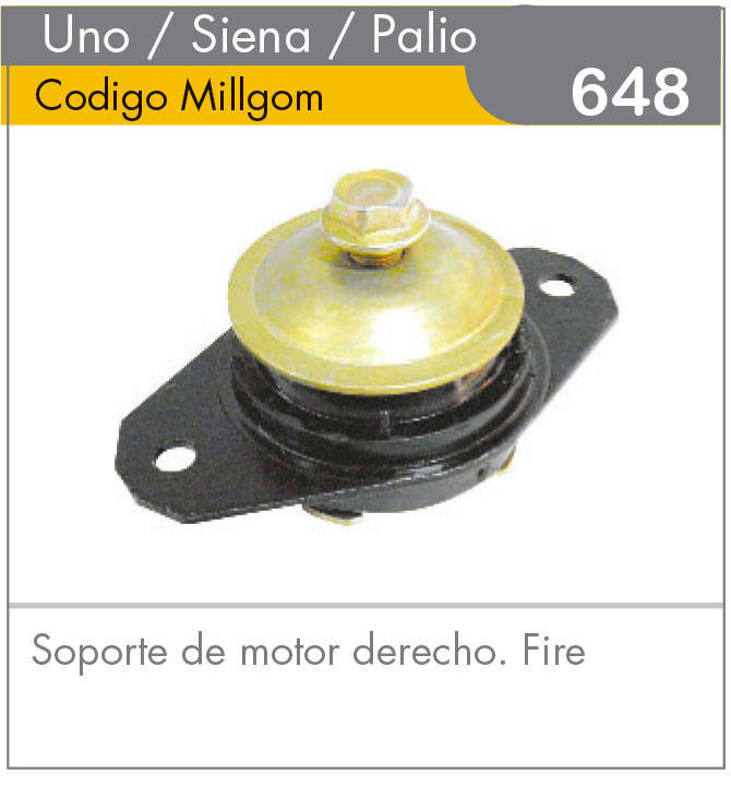 Soporte de Motor Derecho Uno/Siena/Palio/Fire