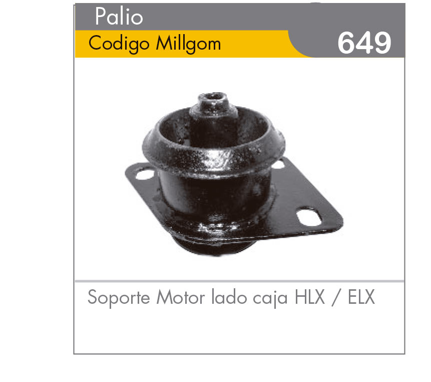 Soporte Motor Lado Caja HLX/ELX Palio