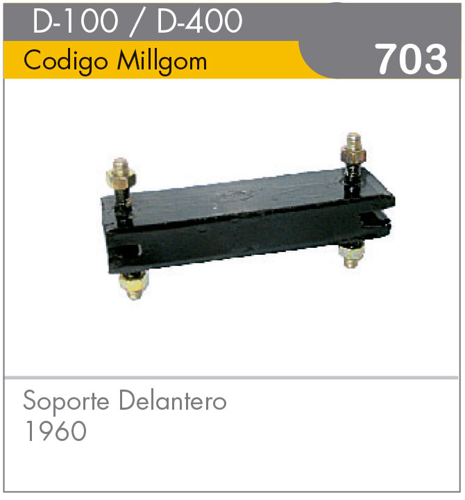 Soporte Delantero 1960 D-100/D-400