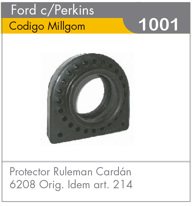 Protector Rulemán Cardán 6208 c/Perkins