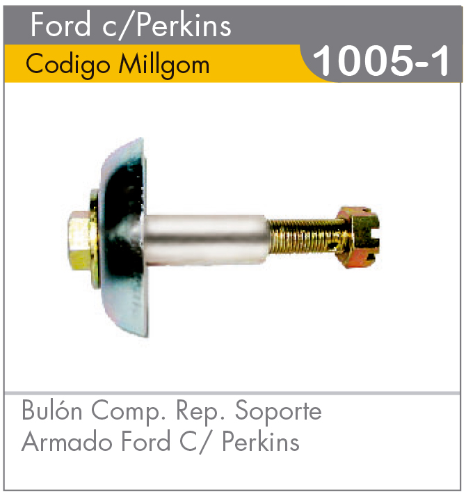 Bulón para Soporte 1005 c/Perkins