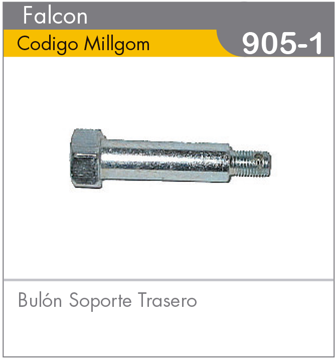 Bulón Soporte Trasero Falcon