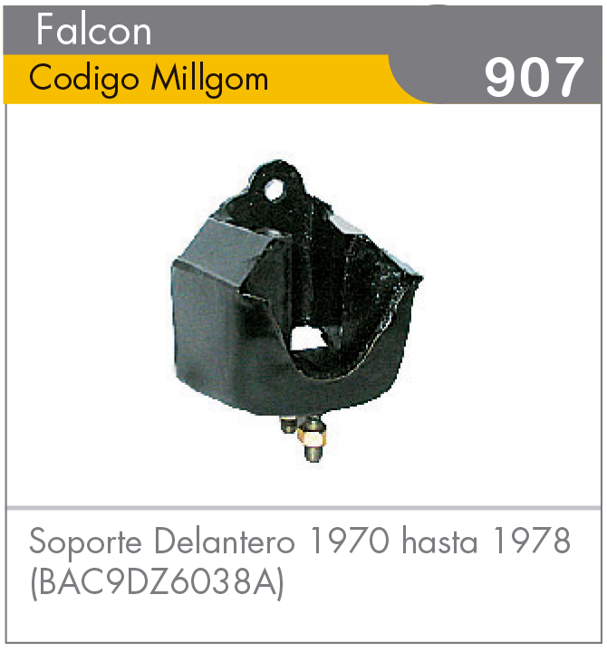 Soporte Delantero Falcon 70/78