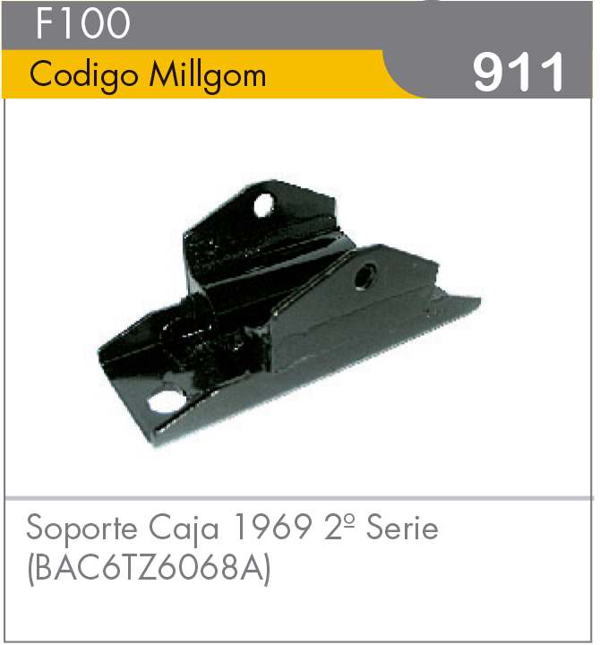 Soporte de Caja 1969 2ª Serie F100