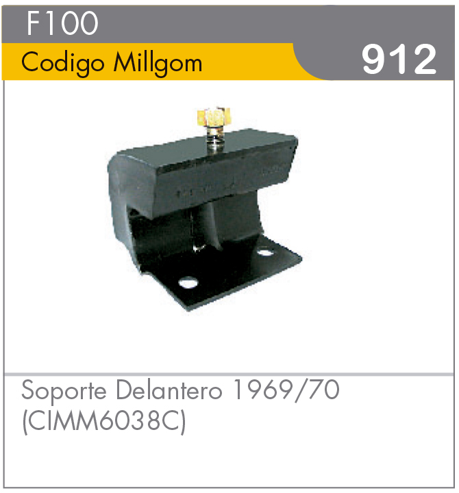 Soporte Delantero F100 69/70 (CIMM6038C)