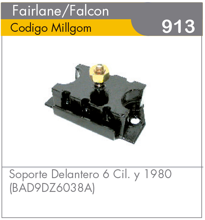 Soporte Delantero 6 Cil. Fairlane/Falcon 80