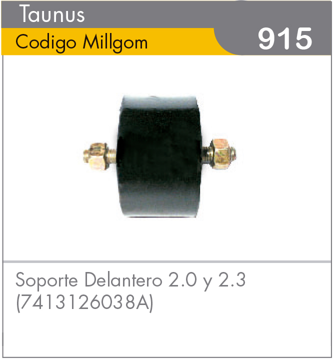 Soporte Delantero 2.0/2.3 Taunus