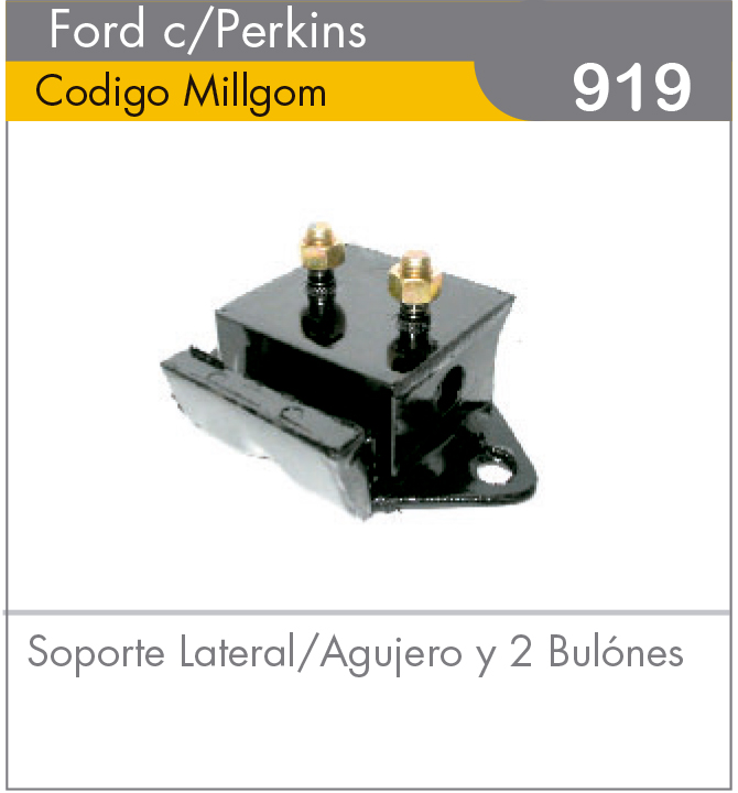 Soporte Lateral de Motor c/Perkins