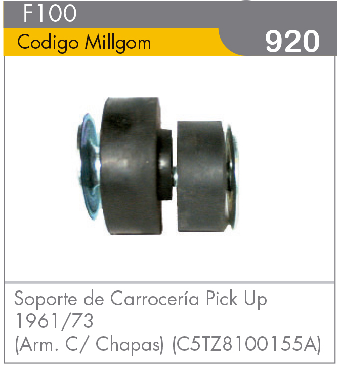 Soporte de Carrocería Pick-Up 61/73 (C5TZ8100155A)