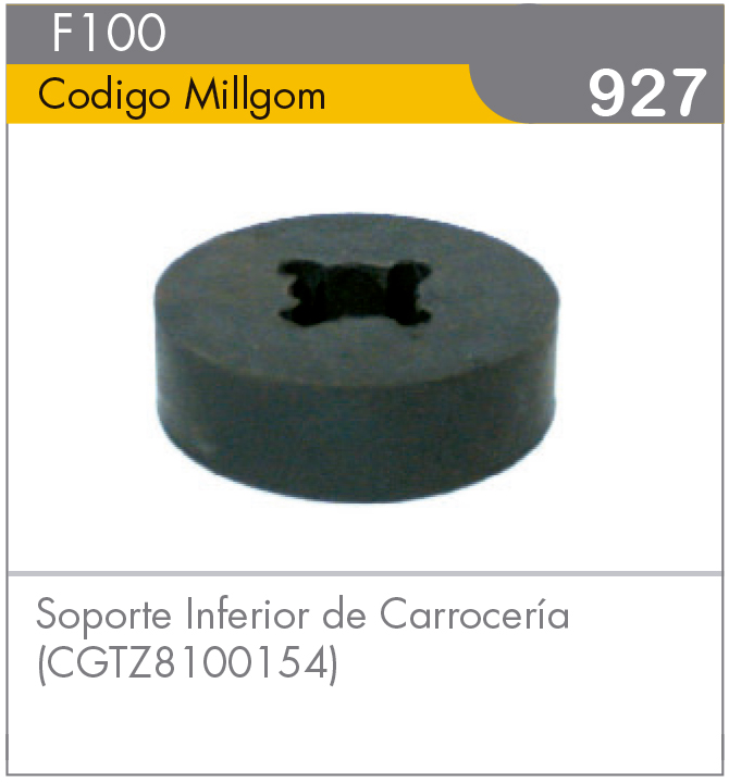 Soporte Inferior de Carrocería