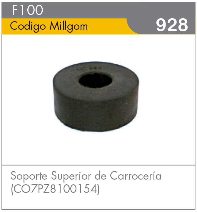 Soporte Superior de Carrocería