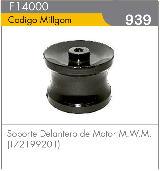 Soporte Delantero de Motor M.W.M. (T72199201)