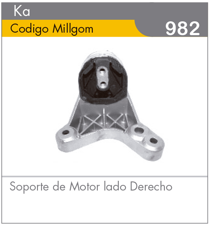 Soporte de Motor Derecho Ka