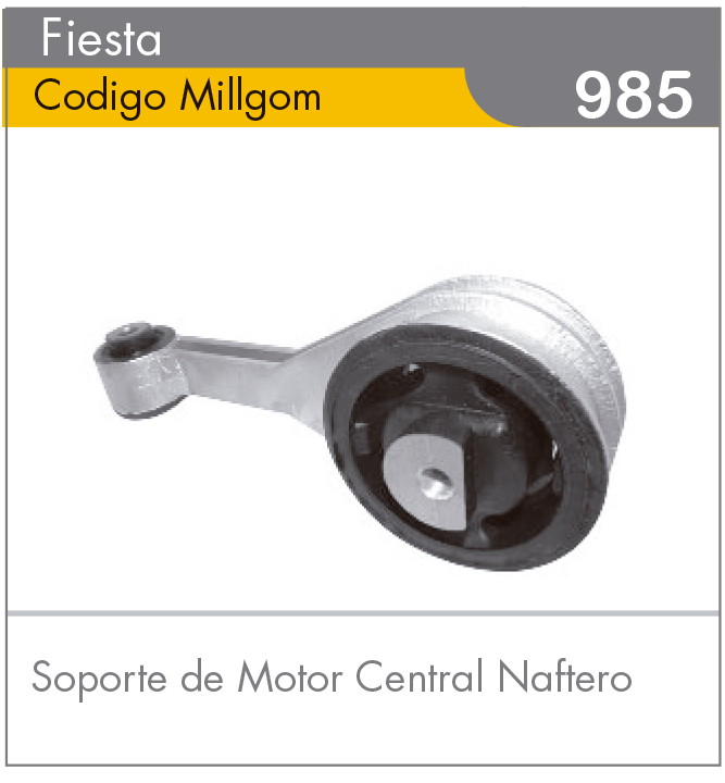 Soporte de Motor Central Naftero Fiesta