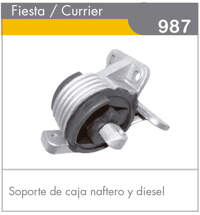 Soporte de Caja Naftero/Diesel Fiesta/Currier