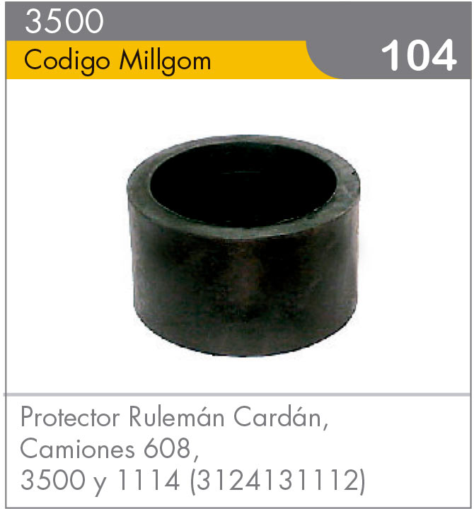 Protector Rulemán de Cardán
