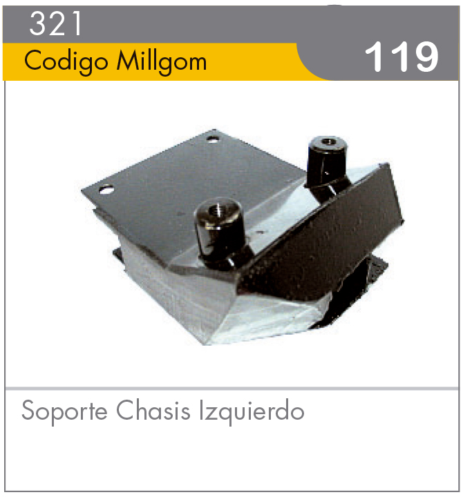 Soporte Chasis Izquierdo